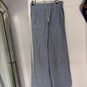 Athleta Light Blue Wide Leg Pants